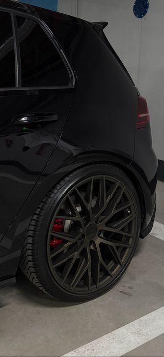 Jante MAM RS4 R19 5x112 ET45 VW Golf Audi Skoda Seat + 5 Anvelope ( 225/35/R19)