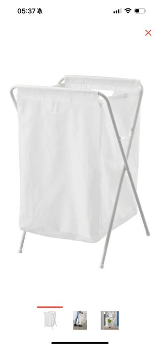 корзина текстиль, белый