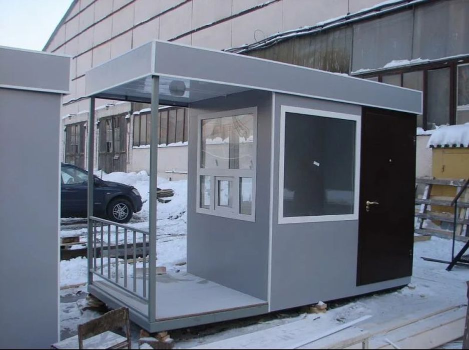 Охранные будки, пост охраны, кабины, киоски, модульные помещение и.т.п