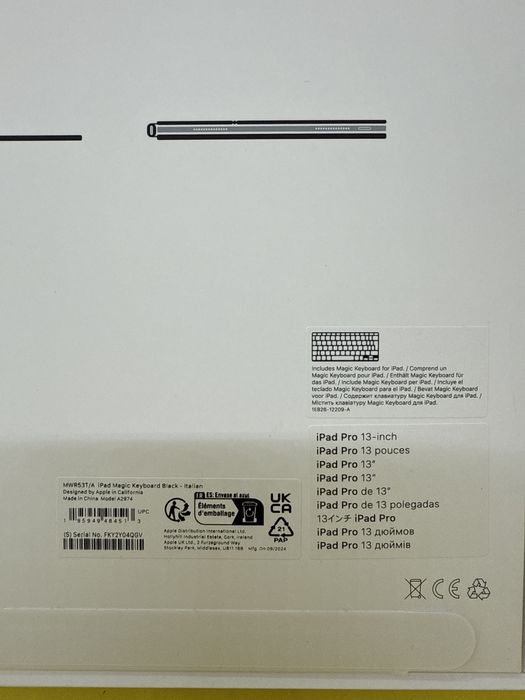 Apple Magic Keyboard iPad Pro 13inch M4 Sigilat Nou Original