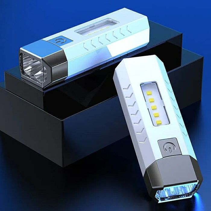 Фенерче USB акумулаторно LED фенерче за къмпинг и риболов на открито