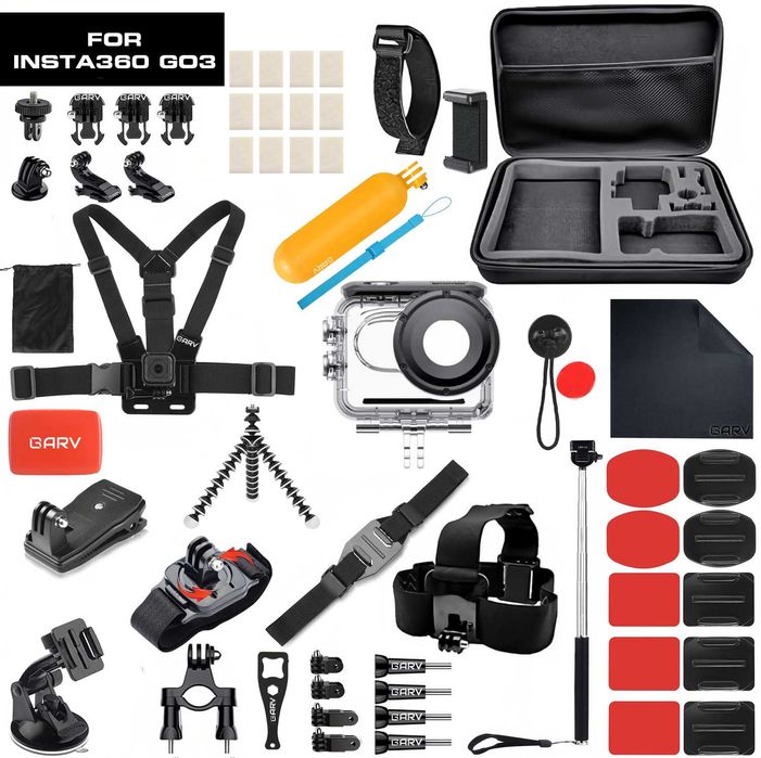 Комплект Аксесоари - Insta360 GO3 - GARV Content Creator 4