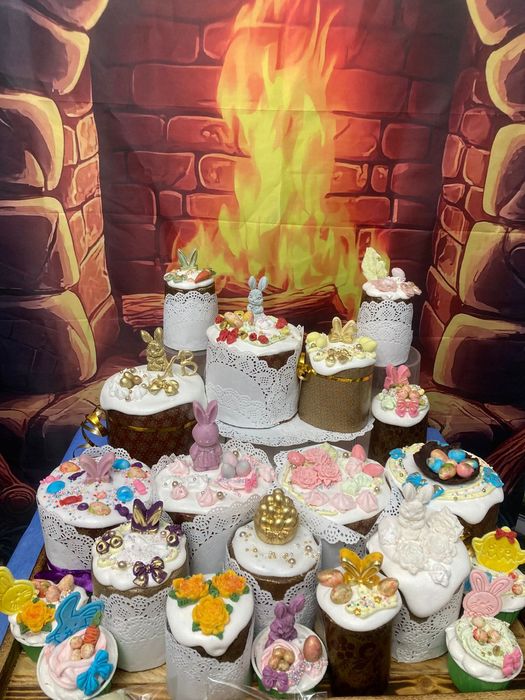 Кулич, паска, выпечка, пироги