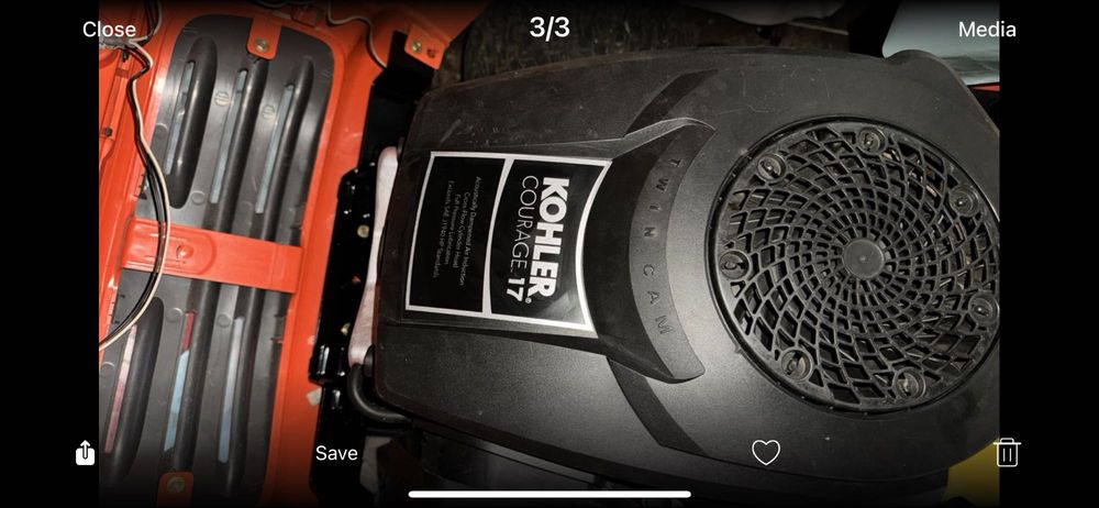 Тракторна косачка HusgVarna 17.0 hp USA + Ремарке