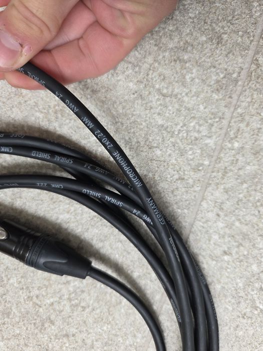 Cablu profesional microfon  xlr Cordial 5M