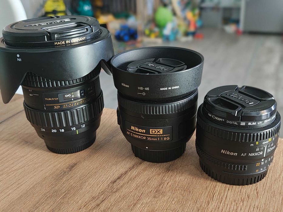 Nikon D7500 + Obiective