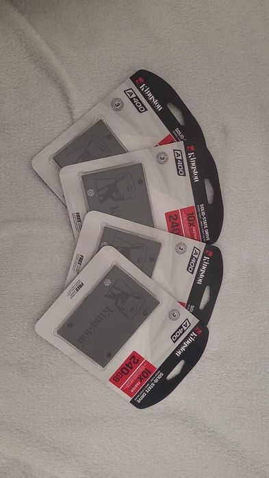 SSD Kingston A400 240GB – Noi, Sigilate /199 ron bucata