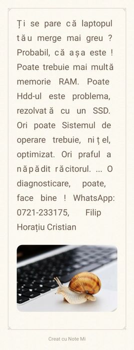 Mai multă Memorie !
