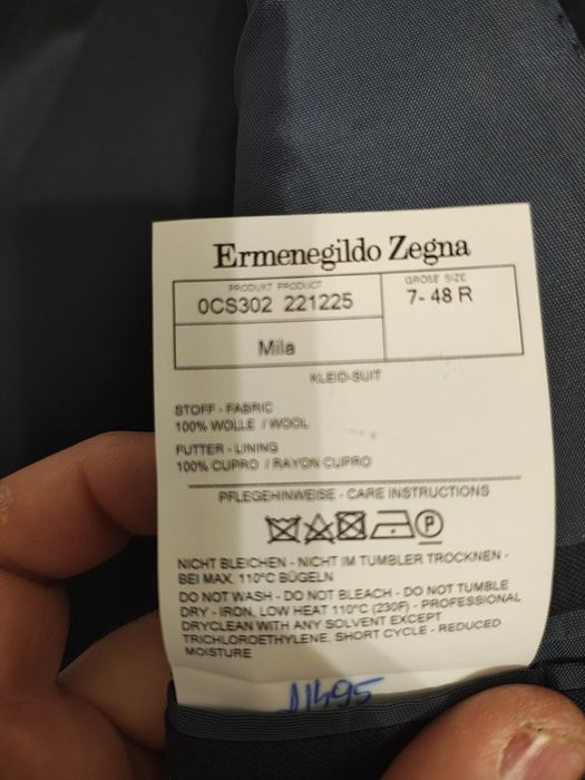 Costum Ermenegildo Zegna