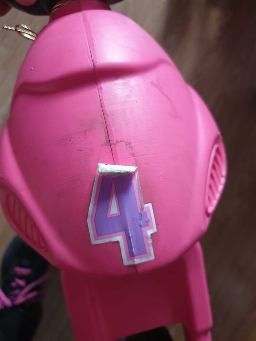 Motocicleta roz ieftină fetita