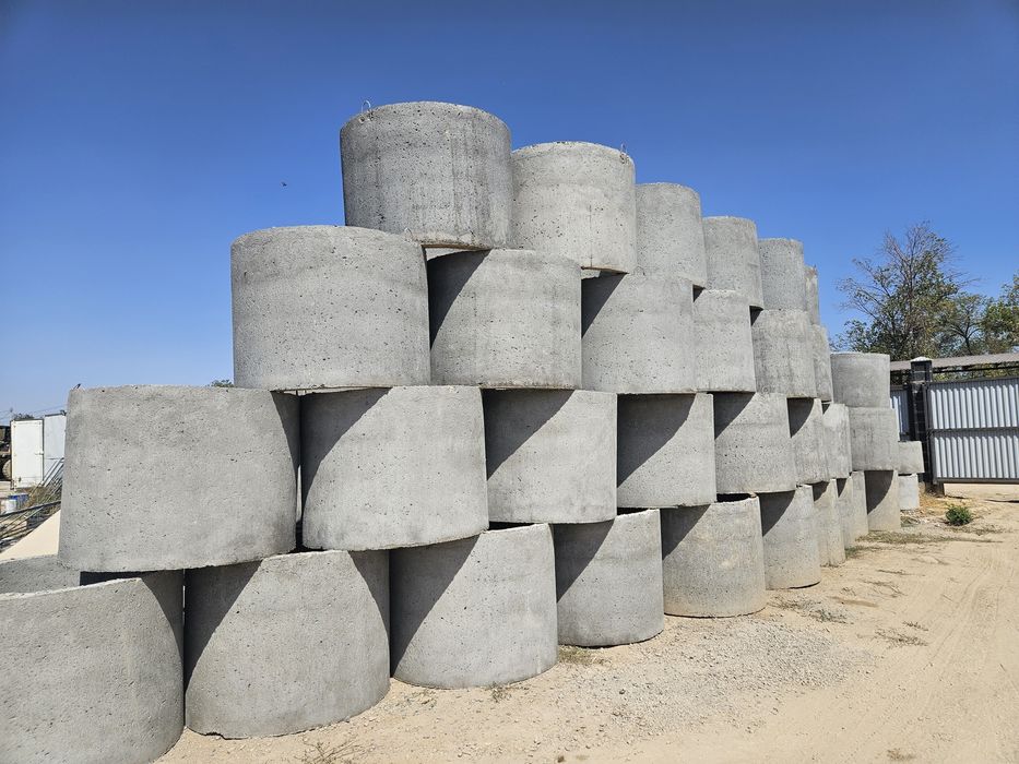 Бетонные  кольца