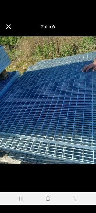 Gratare zincate la diferite dimensiuni debitam la dimensiunea dorită d