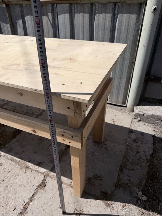 Стол 244*70 деревянный