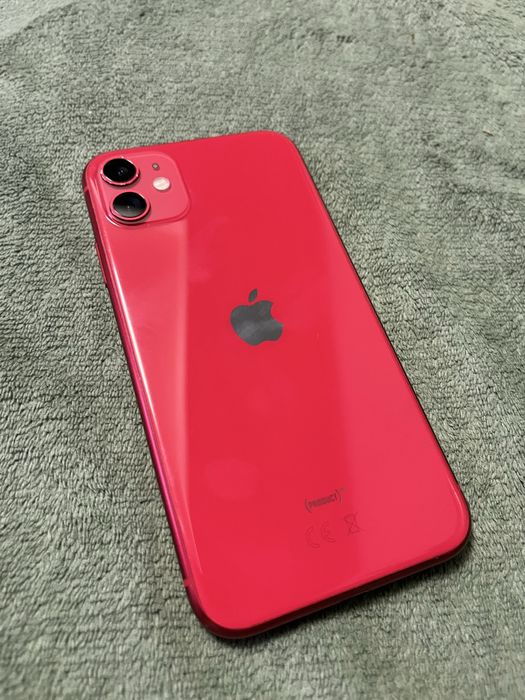 Iphone 11 Rosu Sanatate baterie 72%