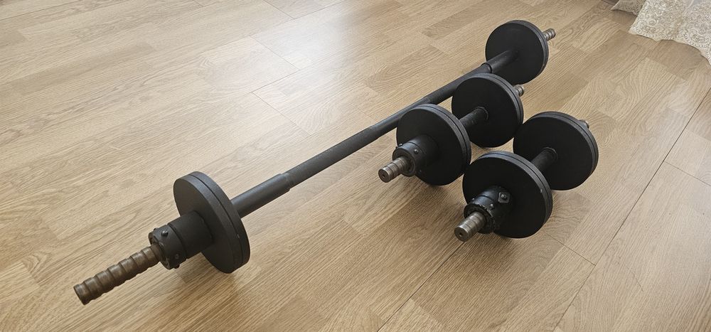 Штанга и гири разборные