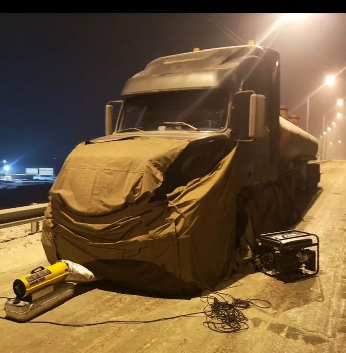 Отогрев машин.фур.легковых.