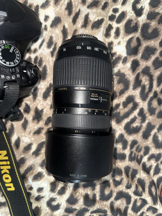 Nikon D3100 + Tamron 70-300mm
