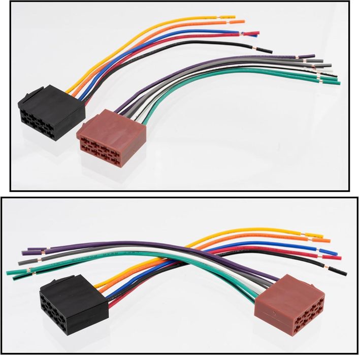 автомобилна букса iso-3 lp за свързване на автомобилно радио ...