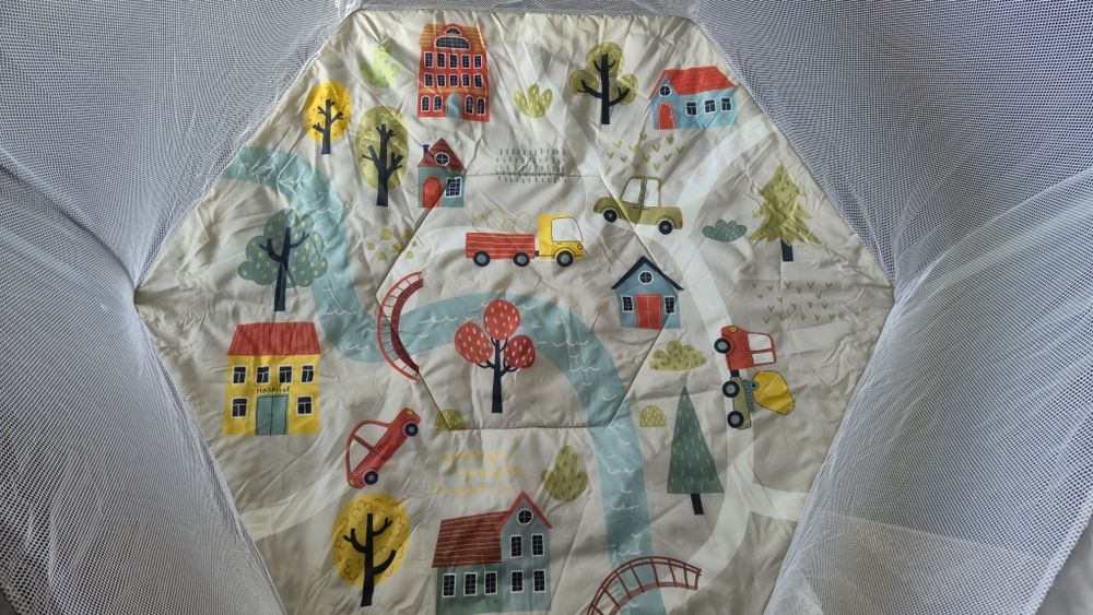 Кошара за игра Cangaroo - Playbox, сива