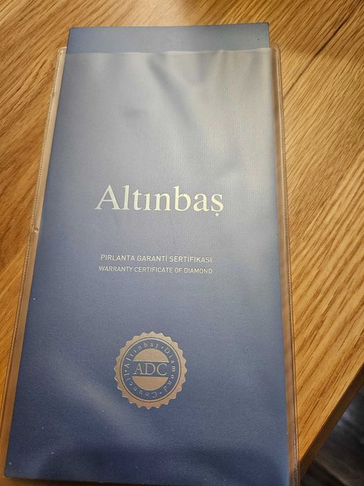 Пръстен от бяло злато и диаманти на Altinbas