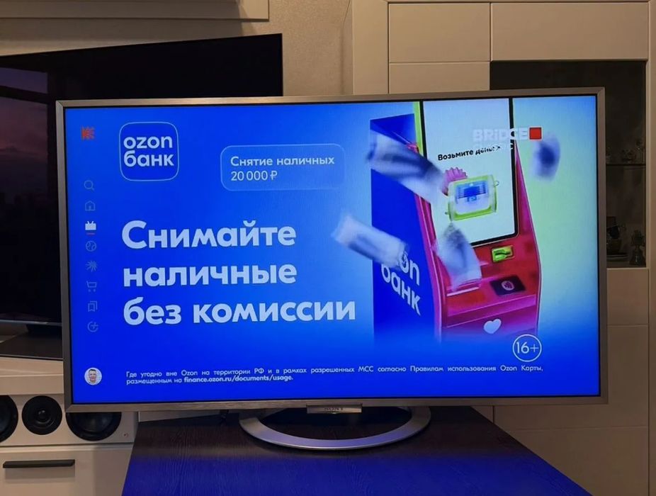 Sony Bravia 140 см smart tv телевизор
