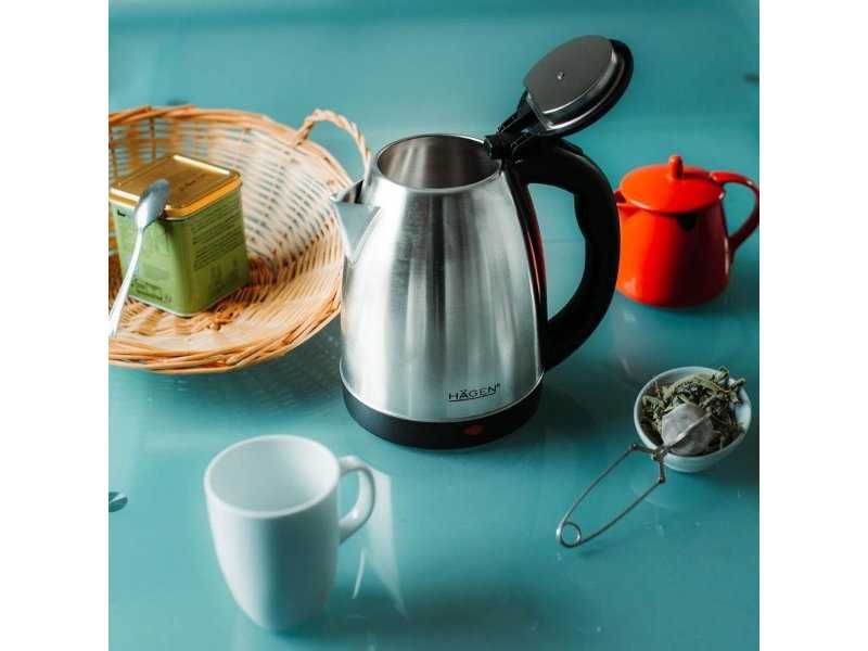 Електрическа Кана Hagen HA5525-SIL, 1.8L, 1500W, Инокс