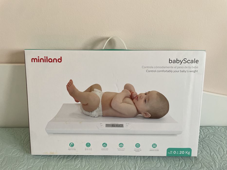Бебешки кантар Miniland Baby Scale