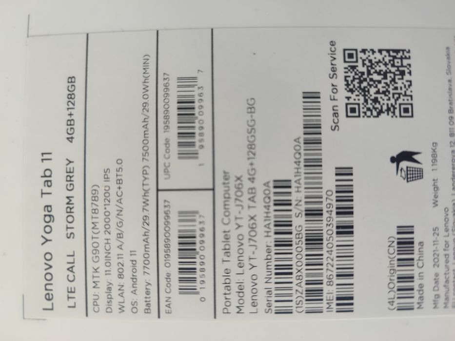 Lenovo Yoga Tab 11