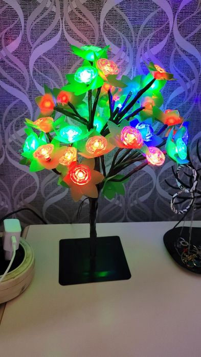 Подсветка дерево