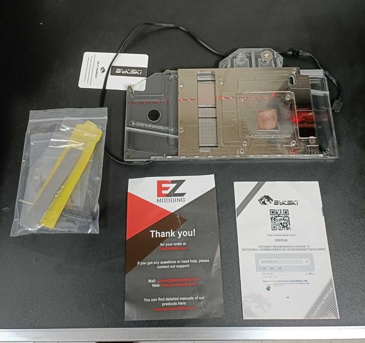 Waterblock Bykski Placa Video Asus Strix 1080(TI)/1070/1060