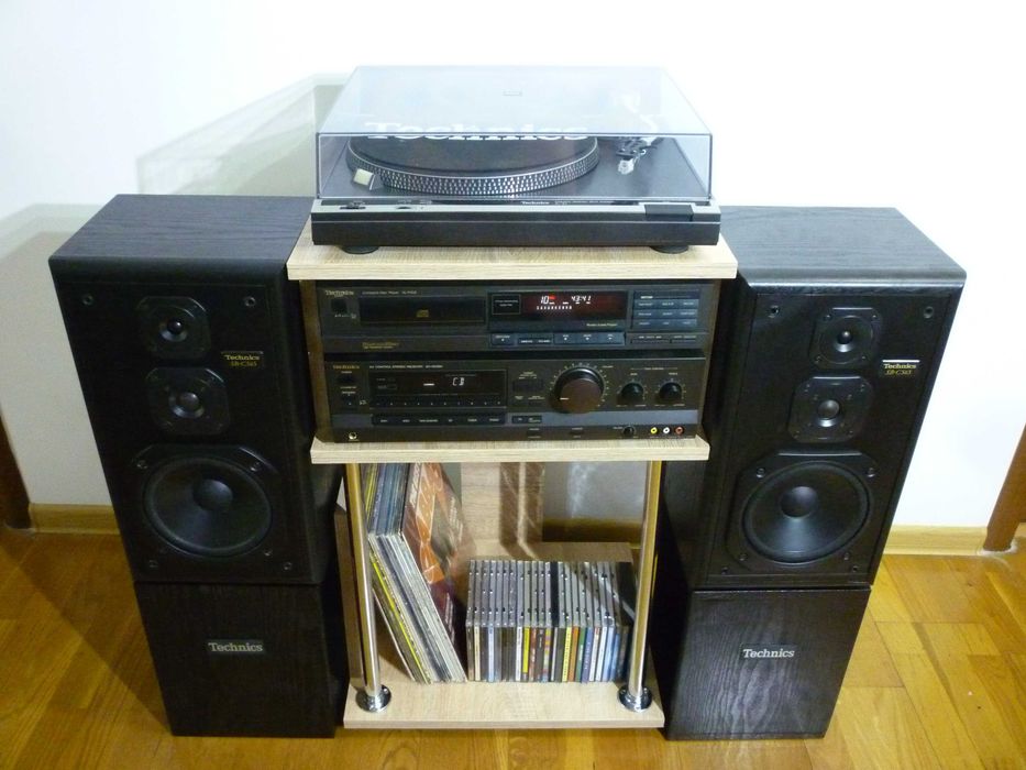 hi-fi   audio  sistem  technics