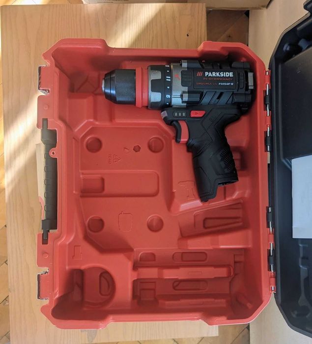 ударен винтоверт PARKSIDE PERFOMANCE -PSBSAP 12 A1 -45 Nm; 4/5 Ач бат.