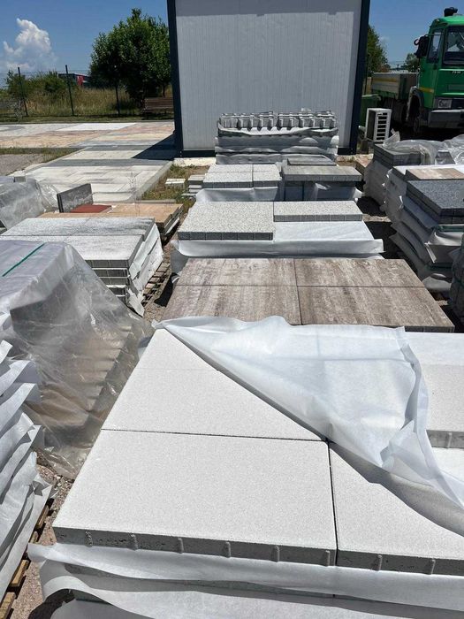 Плочи ASTI NATURA 60x30x5см, #Semmelrock, цвят: варовиковосив