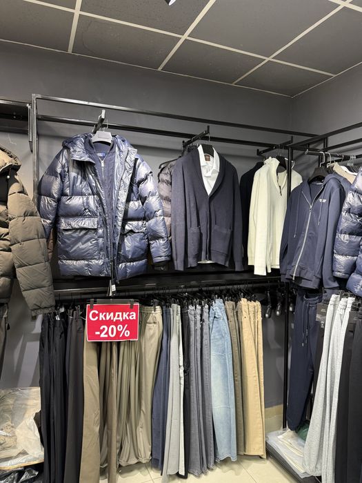 Торговое оборудование рейлы для одежды