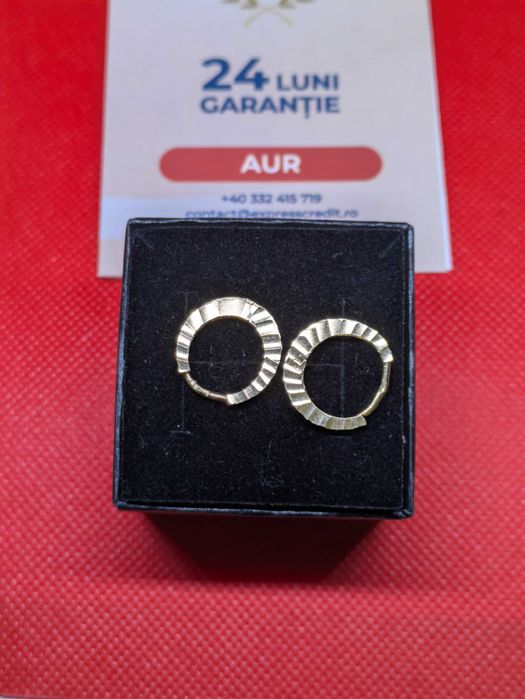 Cercei 14k 2.57 gr (AG4 Dacia b. 50449.1 ) Garantie 2 ani