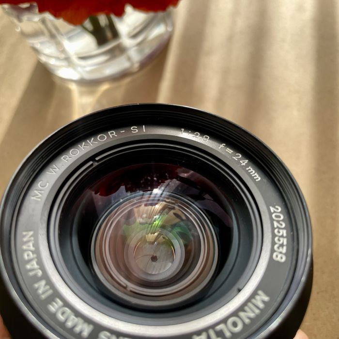 Minolta Rokkor 24mm 2.8