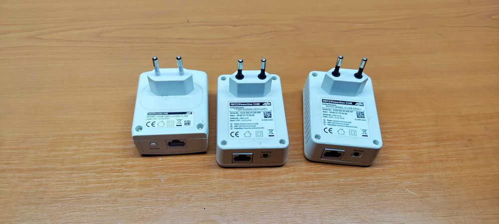FRITZ! Powerline 510E Set International 500 Mbit/s Ethernet LAN 3 buc