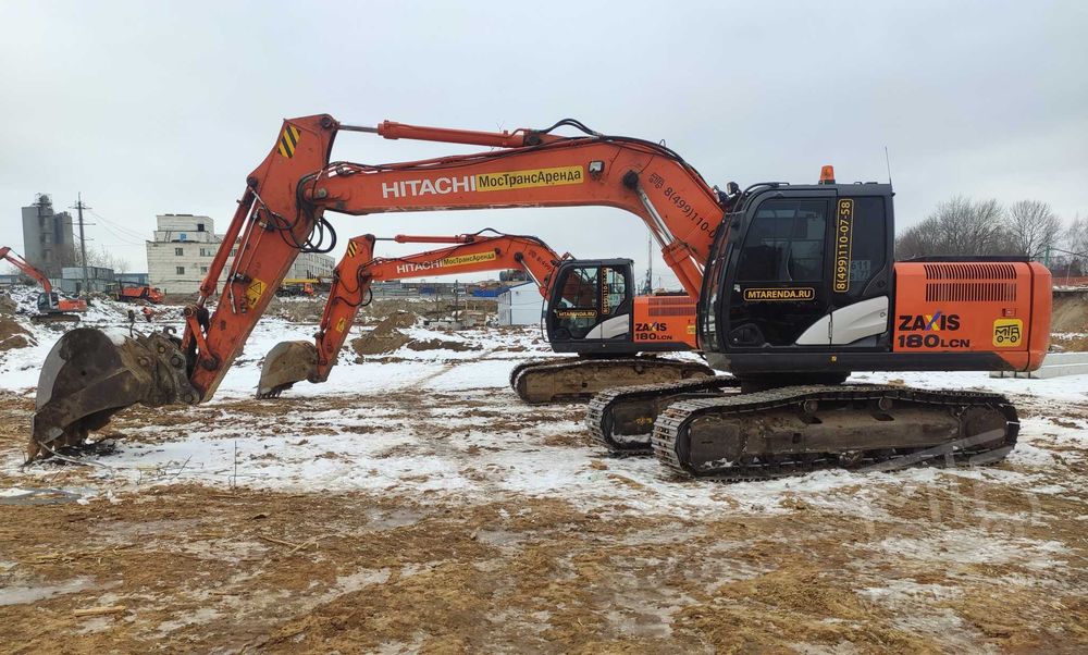 аренда услуги заказ Экскаватор гусеничный Экскаватор колесный
