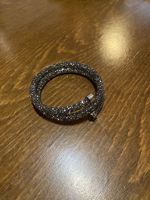 Swarowski Crystaldust Double Cuff - Purple