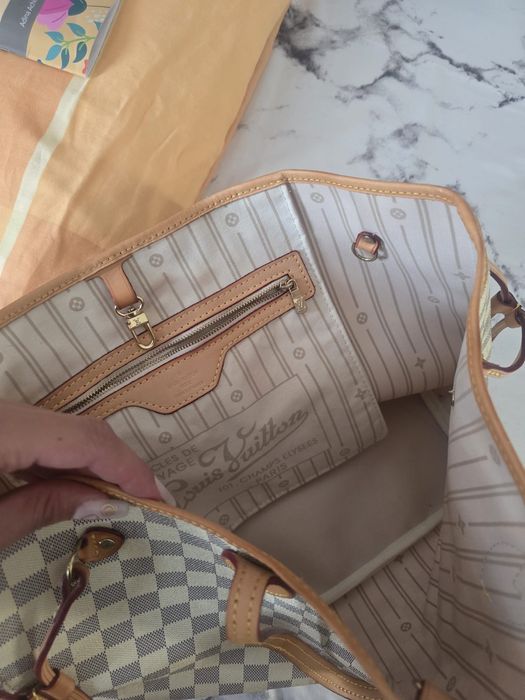 Louis Vuitton Neverfull MM Damier Azur