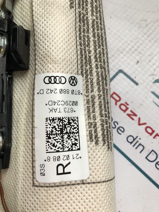airbag scaun dreapta fata audi a5 2014