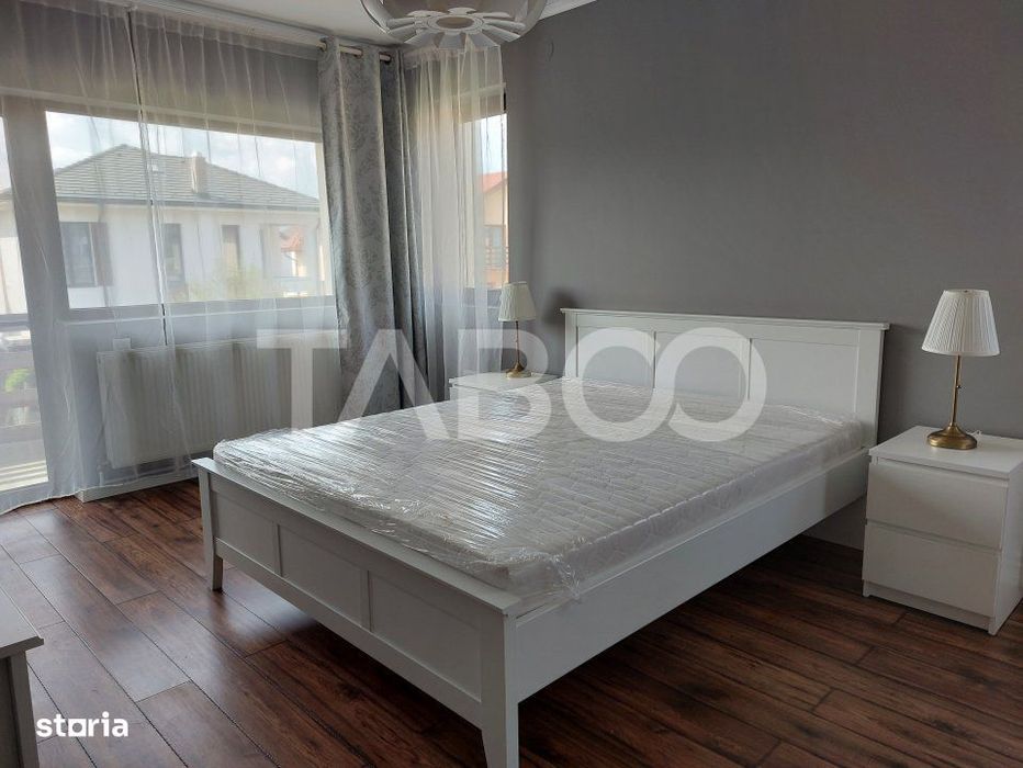 Casa de inchiriat cu 5 camere si 780 mp gradina langa padure in Sibiu