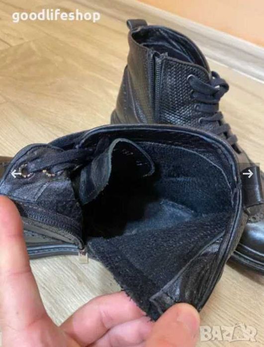 Мъжки боти естествена кожа LASOCKI - CCC