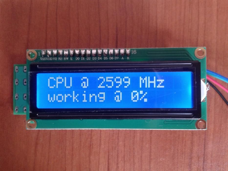 LCD2USB мод дисплей за компютър