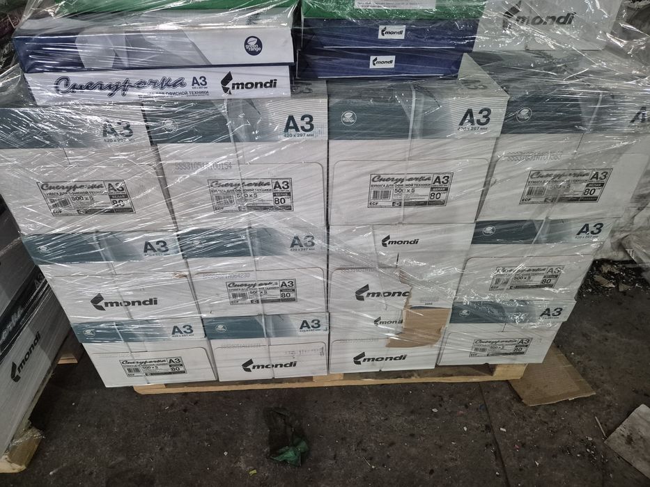 Бумага А3, СНЕГУРОЧКА 80г/м²