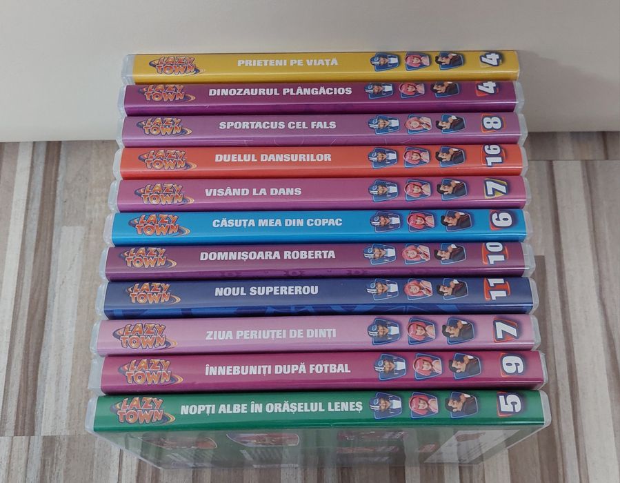 Dvd Orășelul Leneș 11 buc.