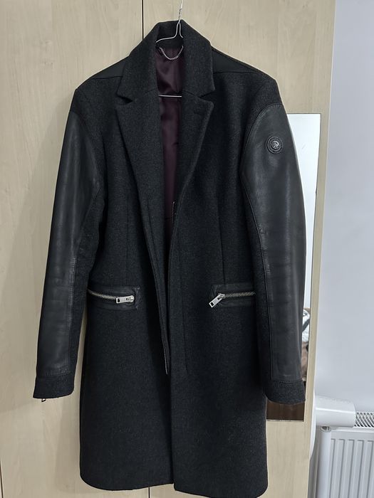 Palton Diesel piele/lana