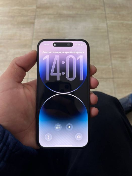 iPhone 14 pro ideal ochilmagan karobka daku bor narxi 515$ batare 75 %