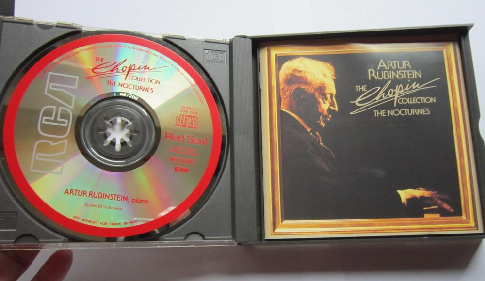cadou rar cd Rubinstein Chopin Collection The Nocturnes, Japonia 1984