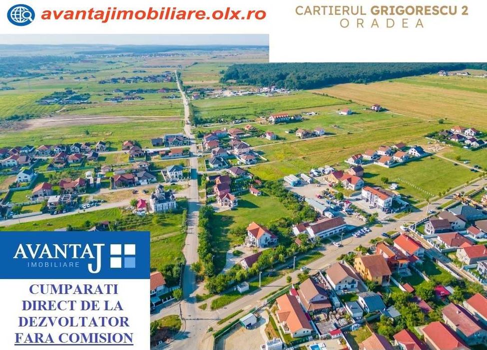 Parcele PREMIUM în cartierul GRIGORESCU 2 Oradea cu toate UTILITĂȚILE